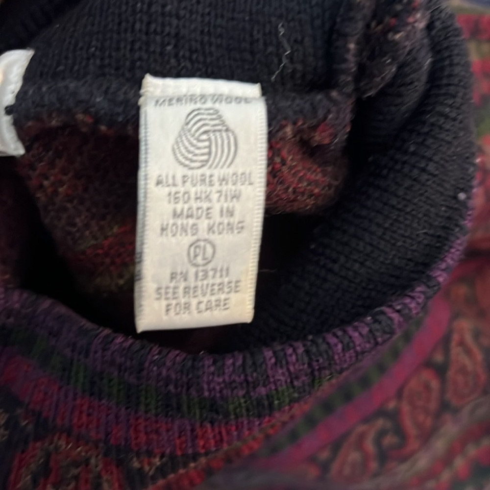RARE,Stunning quality vintage Women’s Wool sweater! - Picture 4 of 5